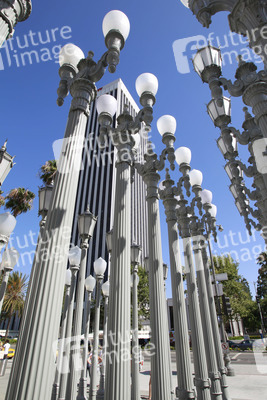 Urban Light Sculpture vor dem LACMA