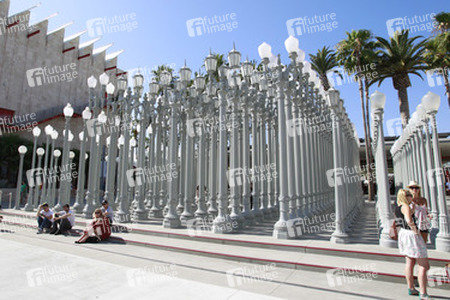 Urban Light Sculpture vor dem LACMA
