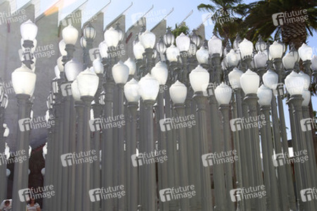 Urban Light Sculpture vor dem LACMA