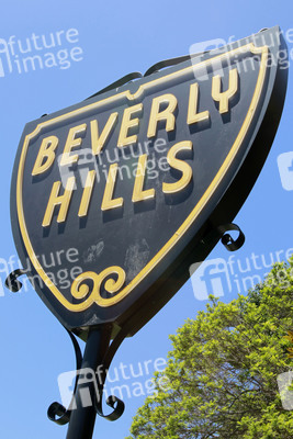 Ortsschild Beverly Hills