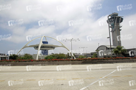 Theme Building und Control Tower am Los Angeles International Airport (LAX)