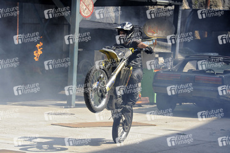 Die Stuntshow im Vulkan