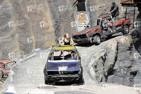 Die Stuntshow im Vulkan