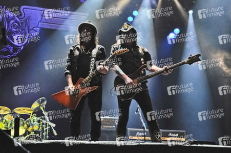 Philip 'Wizzo' Campbell , Ian 'Lemmy' Kilmister (Motörhead)