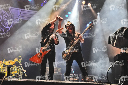 Philip 'Wizzo' Campbell , Ian 'Lemmy' Kilmister (Motörhead)