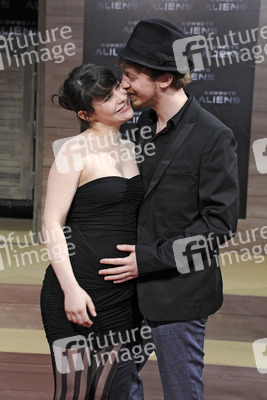 Tino Mewes mit Gattin Jamila Saab