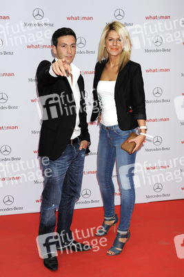 Arnel Taci mit Freundin Verena