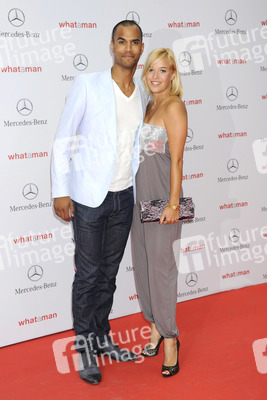 Patrice Bouédibéla mit Begleitung