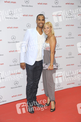 Patrice Bouédibéla mit Begleitung