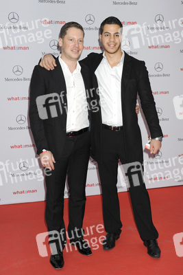 Marco Kreuzpaintner mit Ehemann Gilardi