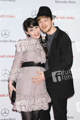 Tino Mewes mit Gattin Jamila Saab