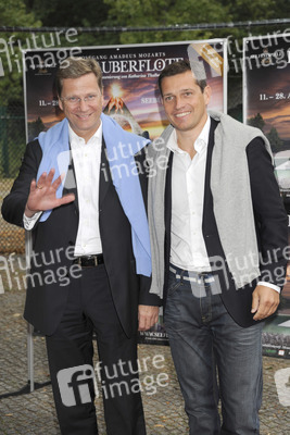 Guido Westerwelle mit Lebenspartner Michael Mronz