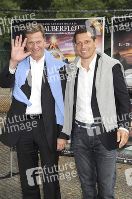 Guido Westerwelle mit Lebenspartner Michael Mronz