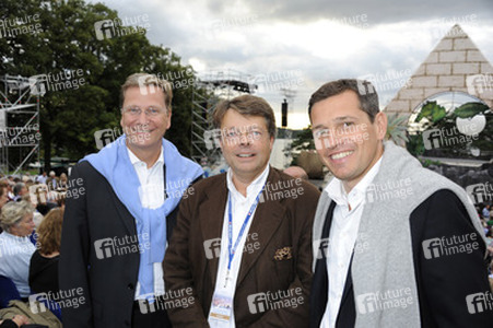 Guido Westerwelle, Peter Schwenkow, Michael Mronz