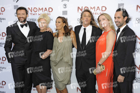 Hugh Jackman, Deborra-Lee Furness, Donna Karan, Russell James, Ute Hartjen, Benjamin Jäger