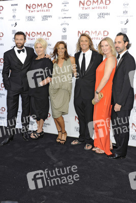 Hugh Jackman, Deborra-Lee Furness, Donna Karan, Russell James, Ute Hartjen, Benjamin Jäger
