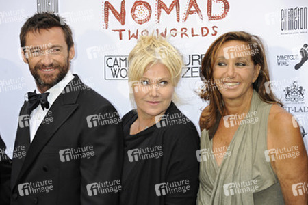 Deborra-Lee Furness, Hugh Jackman, Donna Karan