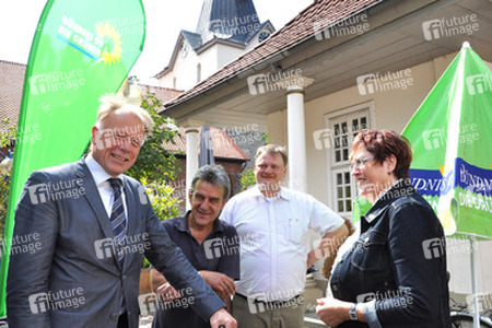 Jürgen Trittin, Albert Schott mit Wirt Christian Nehring