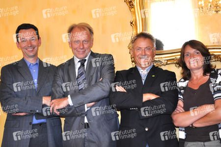Uwe Sternbeck, Jürgen Trittin, Hans-Jürgen Hajeck, Anja Sternbeck