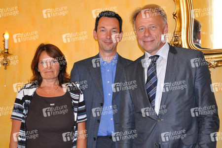 Uwe Sternbeck mit Gattin Anja, Jürgen Trittin