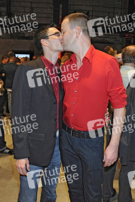 Klaus Lederer mit Ehemann Oskar