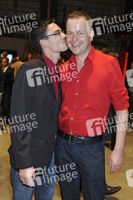 Klaus Lederer mit Ehemann Oskar