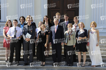 Jeanette Biedermann, Christian Wulff, Wolke Hegenbarth und weitere Verdienstkreuzempfänger
