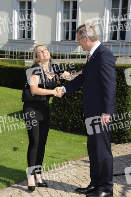 Jeanette Biedermann, Christian Wulff