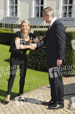 Jeanette Biedermann, Christian Wulff