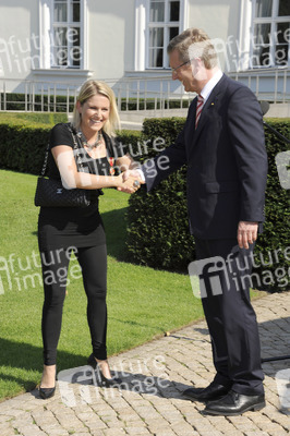 Jeanette Biedermann, Christian Wulff