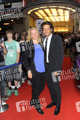 Oliver Mommsen mit Ehefrau Nikola