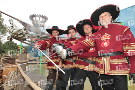 'Die drei Musketiere' Attraktion im Filmpark Babelsberg