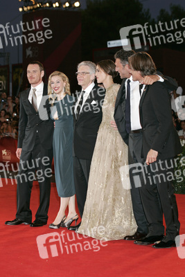 Michael Fassbender, Sarah Gordon, David Cronenberg, Keira Knightley, Vincent Cassell, Viiggo Mortensen