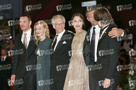 Michael Fassbender, Sarah Gordon, David Cronenberg, Keira Knightley, Vincent Cassell, Viiggo Mortensen
