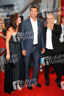 Wladimir Klitschko, Reinhold Beckmann mit Gattin Katrin