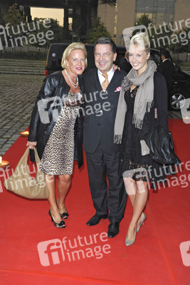 Jörg Woltmann mit Ehefrau Kerstin und Tochter Sandra-Sophie