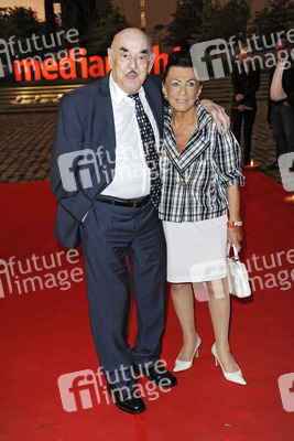 Artur Brauner mit Ehefrau Maria