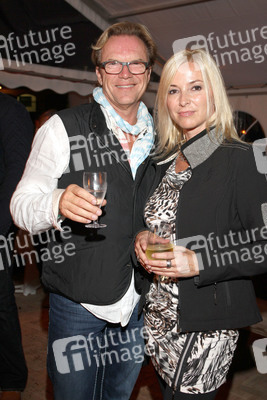 Wolfgang Lippert mit Gattin Gesine