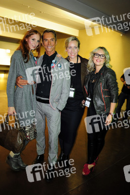 Wolfgang Joop mit Models