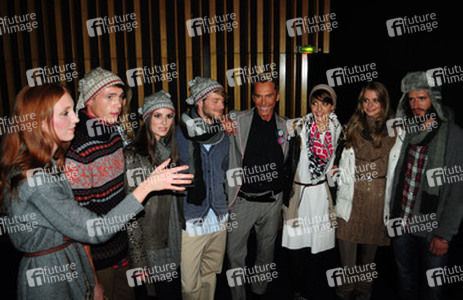 Wolfgang Joop mit Models