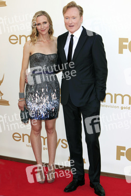 Conan O'Brien mit Begleitung