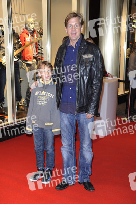 Thomas Heinze mit Sohn Sam
