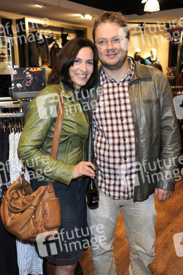 Ulrike Frank mit Ehemann Marc Schubring