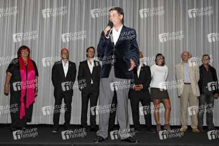 Udo Jürgens und Filmteam