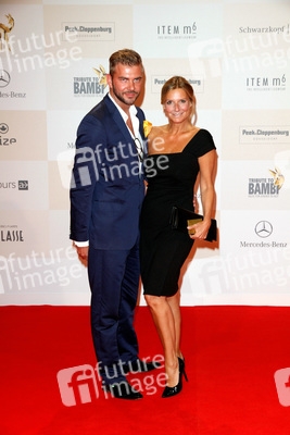 Kim Fisher mir Freuind Robert Wagner