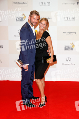 Kim Fisher mir Freuind Robert Wagner