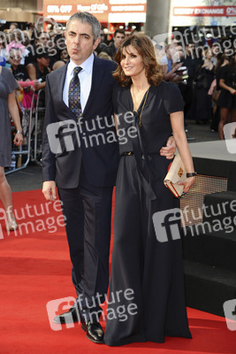 Rowan Atkinson mit Gattin Sunetra Sastry