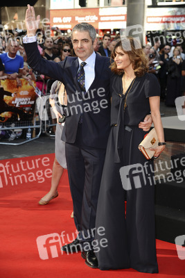 Rowan Atkinson mit Gattin Sunetra Sastry