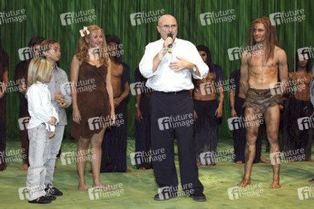 Elisabeth Hübert , Phil Collins mit Söhnen Mathew und Nicholas, Alexander Klaws