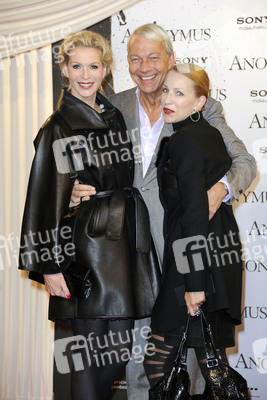 Jo Groebel mit Gattin Grit Weiss und Birgit von Heintze